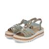 Rieker Platform Strappy Sandal - Sage
